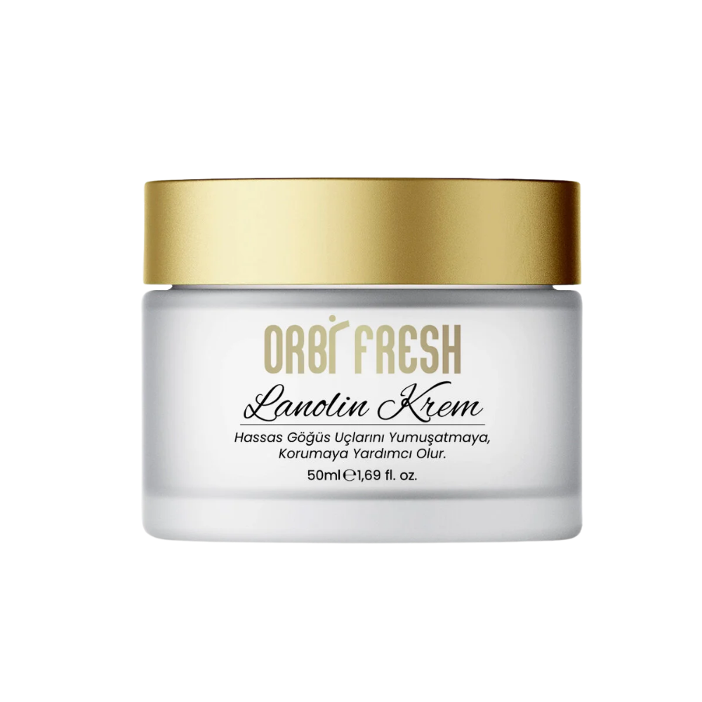 ORBIFRESH كريم اللانولين النقي للعناية بحلمات الثدي 50 مل