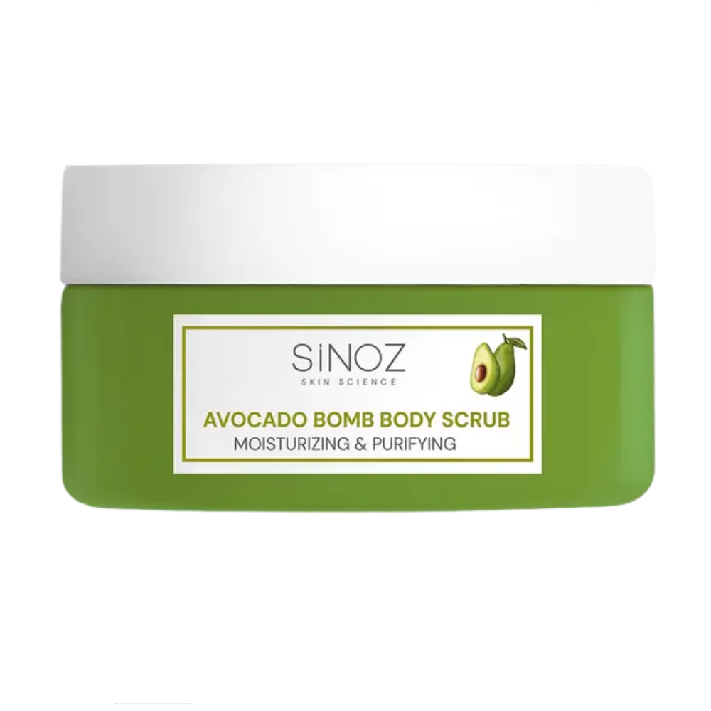 Sinoz مقشر الجسم بالأفوكادو المرطب 300 غرام