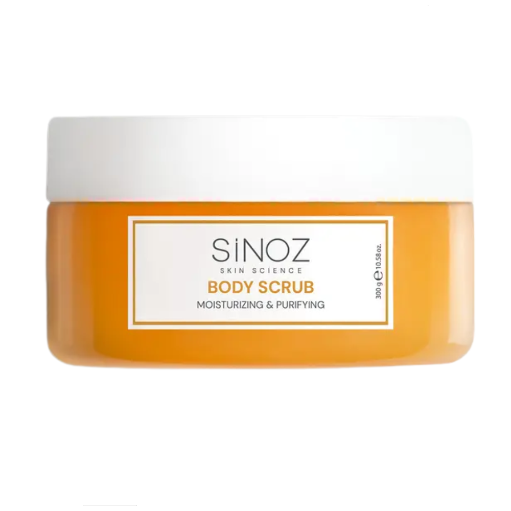 Sinoz مقشر الجسم بالزيوت الطبيعية 300 غرام