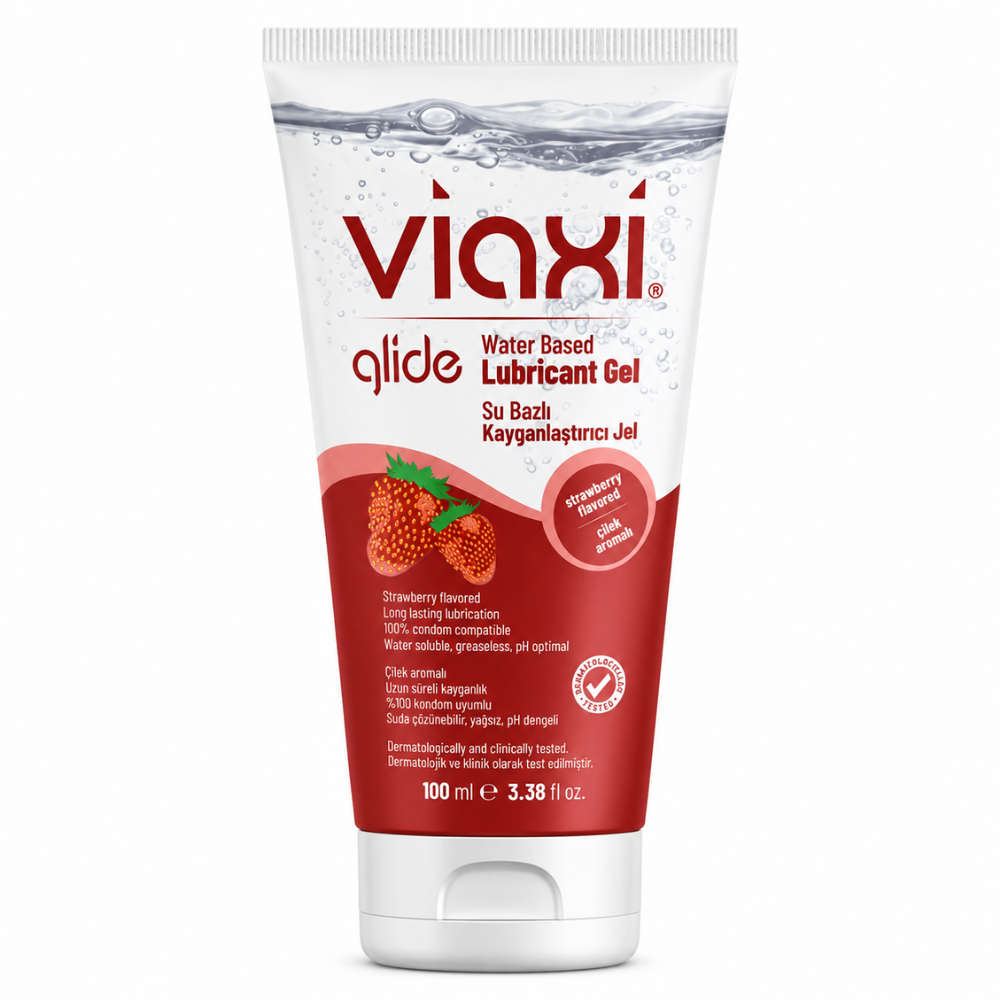 Viaxi Glide جل مزلق مائي بنكهة الفراولة 100 مل