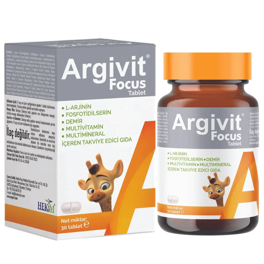 أرجيفيت فوكس للبالغين 30 حبة | المنتج التركي الأصلي