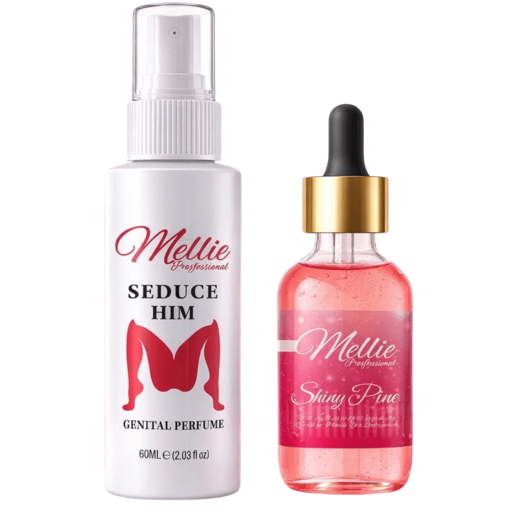 مجموعة Mellie Professional للعلاقة الحميمة عطر مثير + جل لراحة وانسجام أكبر