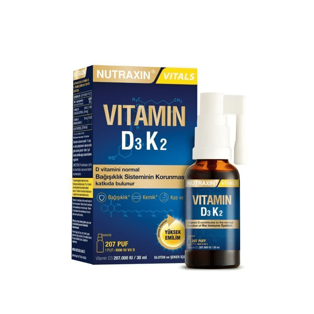 نيوتراكسين فيتامين D3وk2 بخاخ 30 مل
