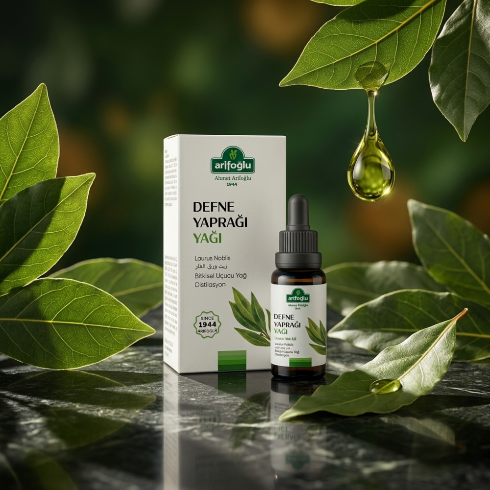 عارف أوغلو زيت ورق الغار العطري للعناية الطبيعية 10 مل