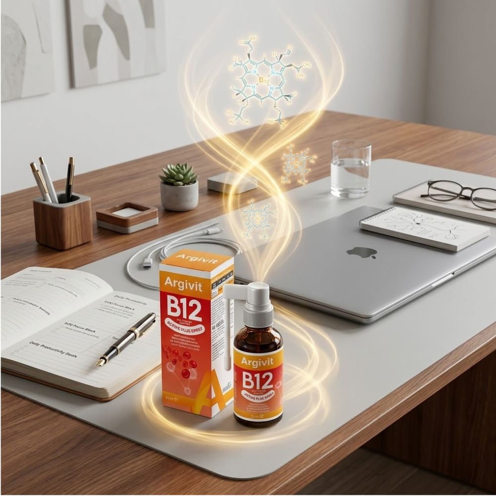 أرجيفيت ب12 أكتيف بلس بخاخ