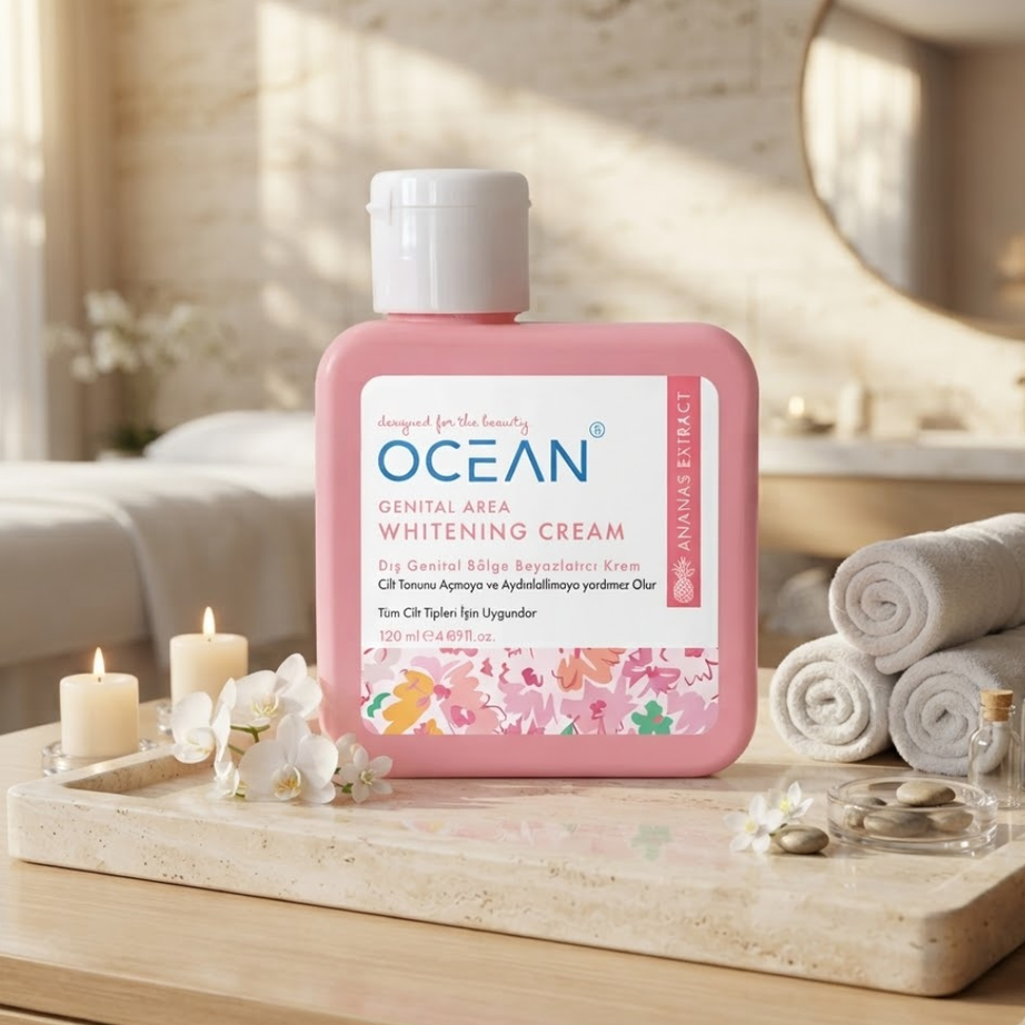 كريم أوشن مبيض ومعطر للمناطق الحساسة