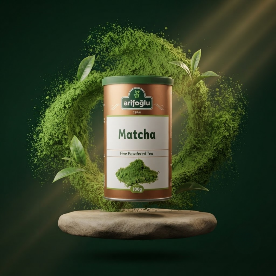 بودرة الماتشا الصافي من عارف اوغلو