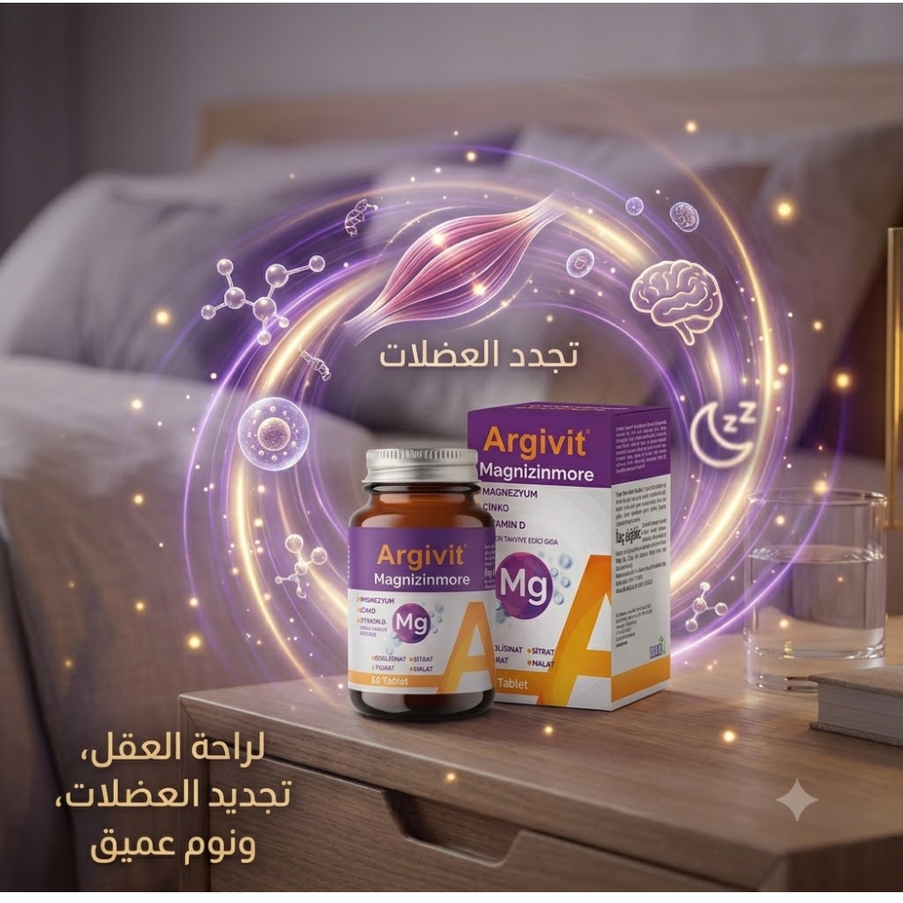 أرجيفيت ماغنيزن مور 60 كبسولة