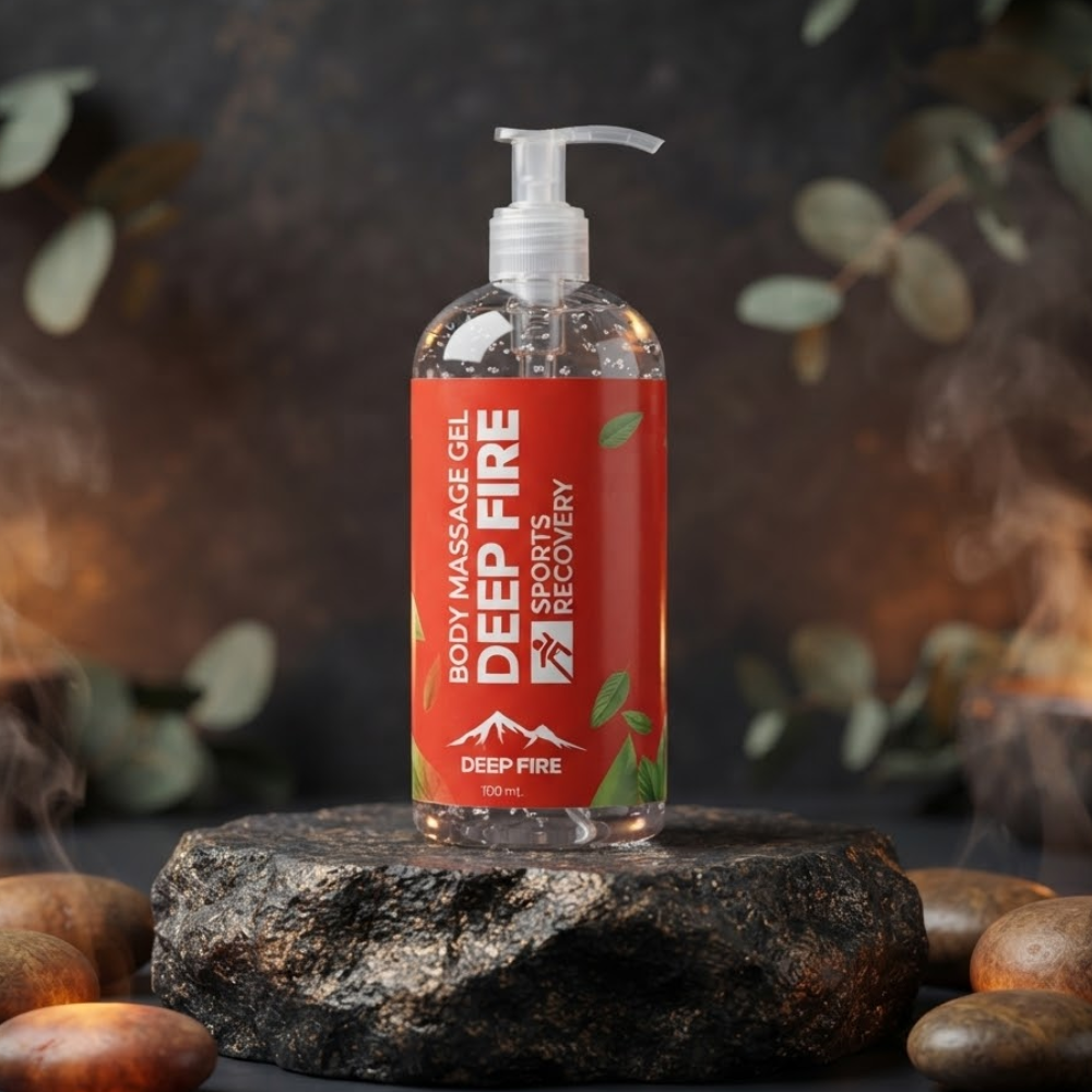 Deep Fire جل مساج الجسم 100 مل ثلاث عبوات
