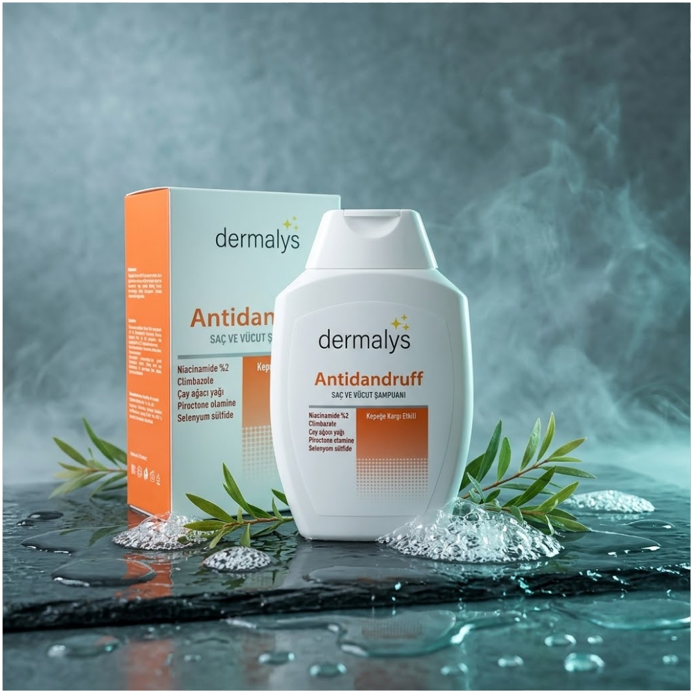 Dermalys شامبو ضد القشرة والإكزيما في فروة الرأس