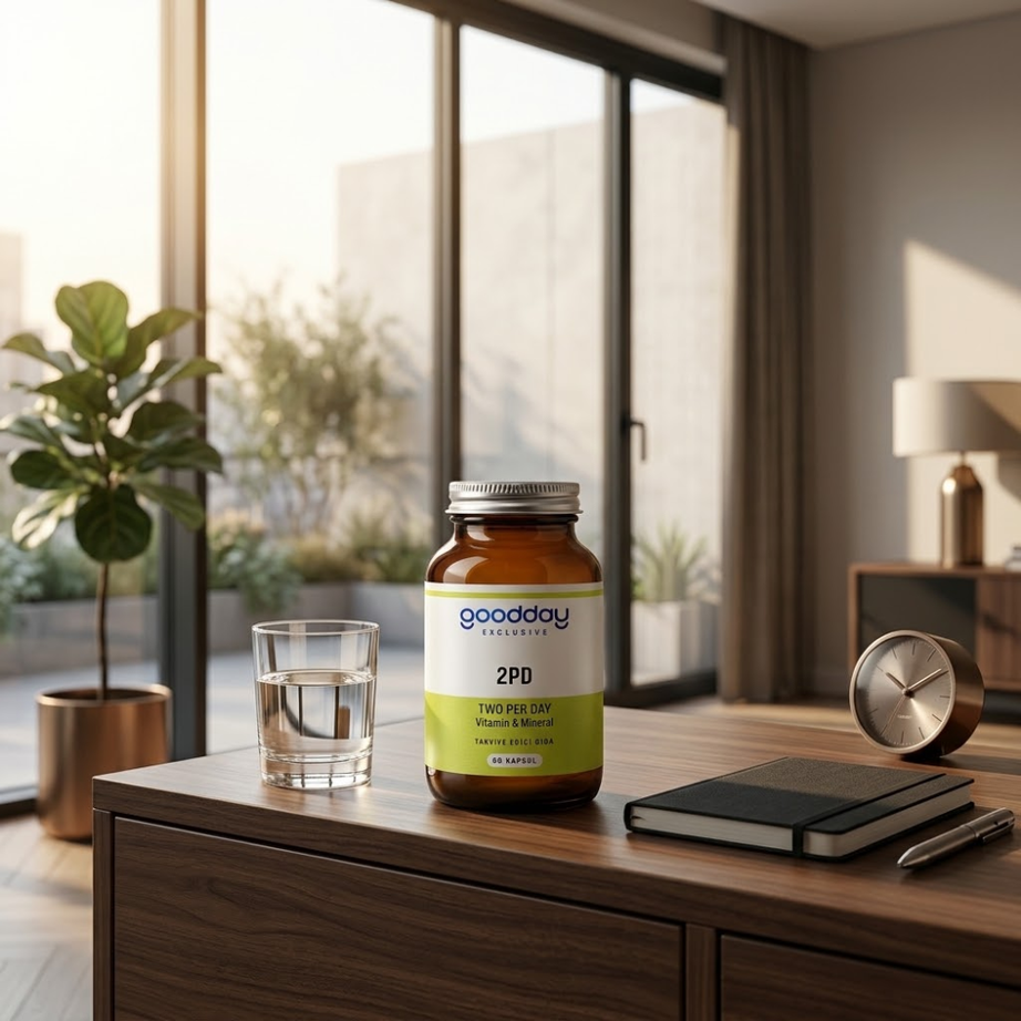 مكمل GOODDAY الغذائي متعدد الفيتامينات والمعادن 60 كبسولة