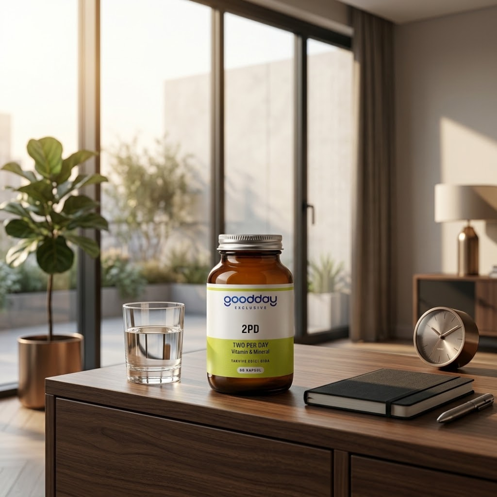 مكمل GOODDAY الغذائي متعدد الفيتامينات والمعادن 60 كبسولة