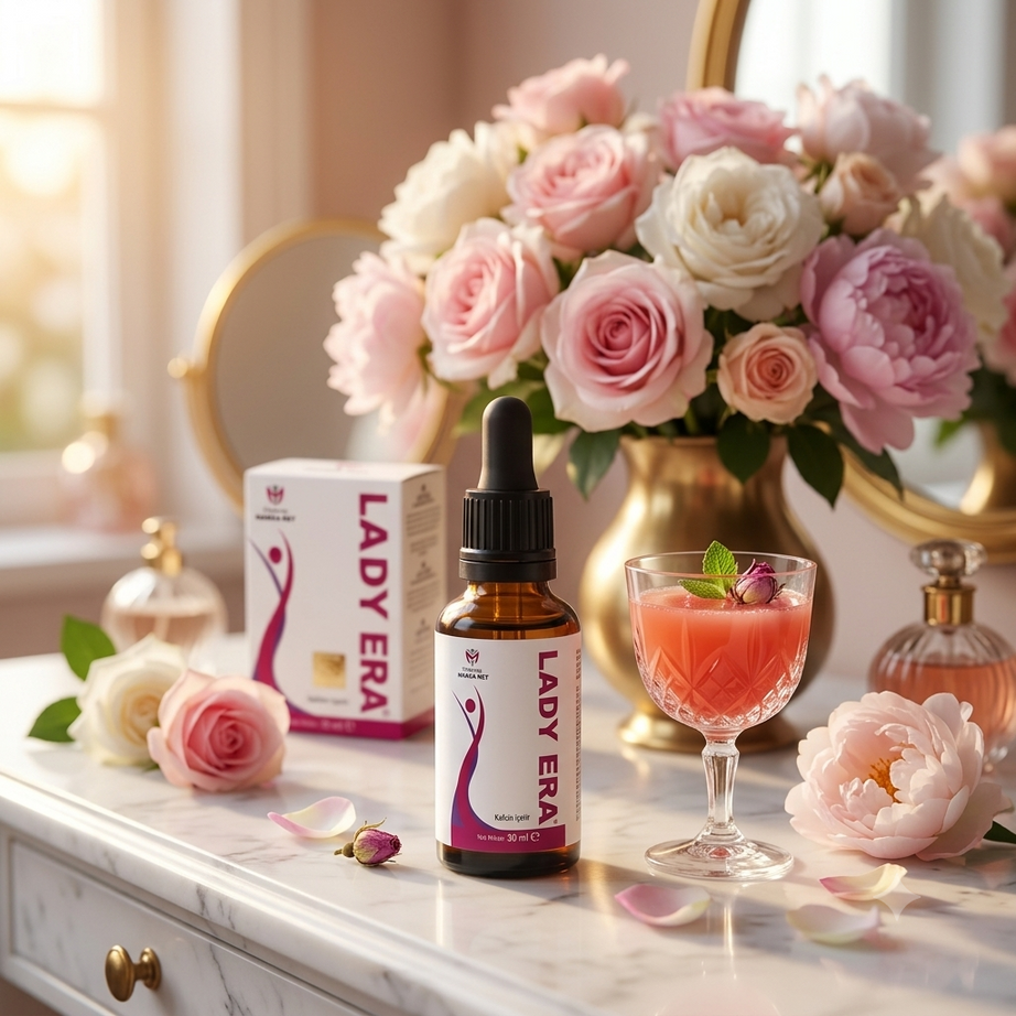 قطرات Lady Era العشبية للنساء – دعم الطاقة والحيوية بتركيبة نباتية