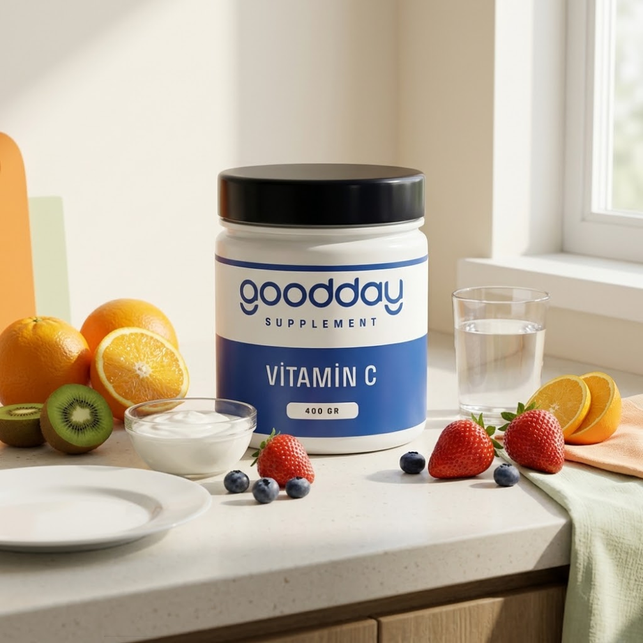 Goodday فيتامين سي بودرة 400 غرام