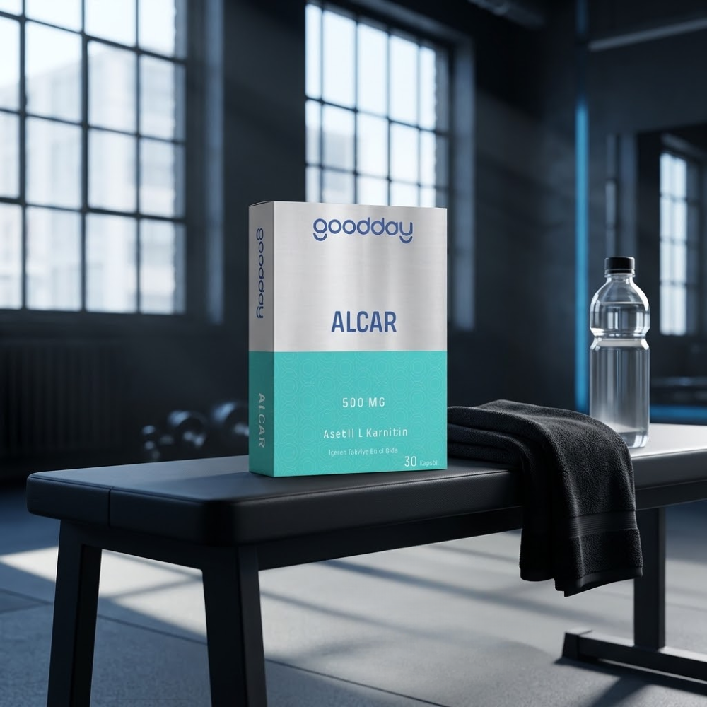 Goodday مكمل أستيل L-كارنيتين لإنتاج الطاقة وتعزيز الأداء العضلي 30 كبسولة