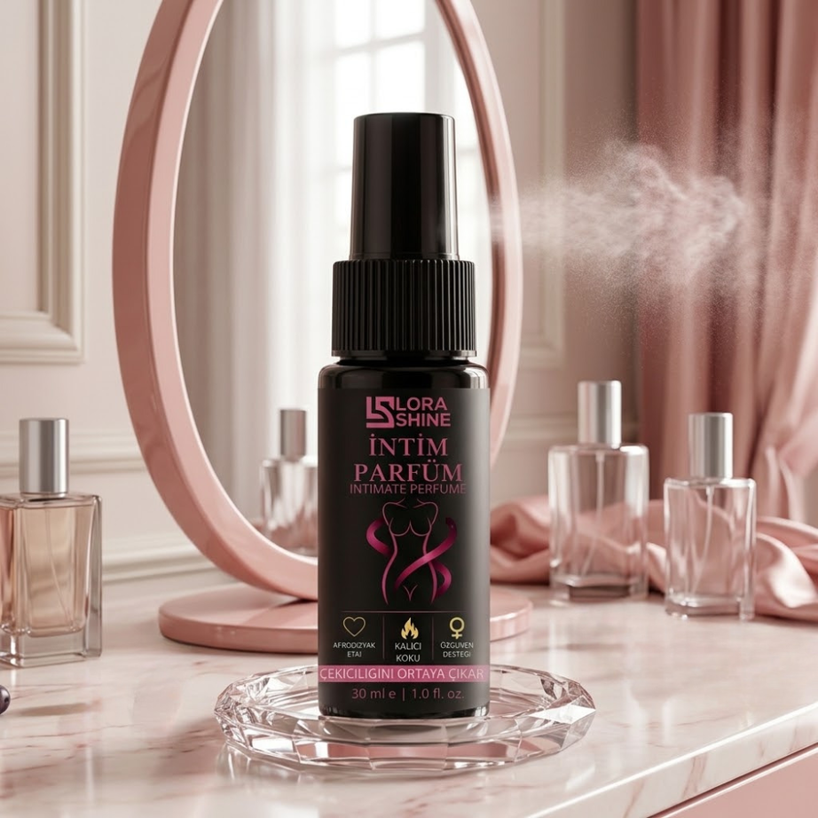 LoraShine بخاخ عطري منعش للمناطق الحساسة للنساء 30 مل