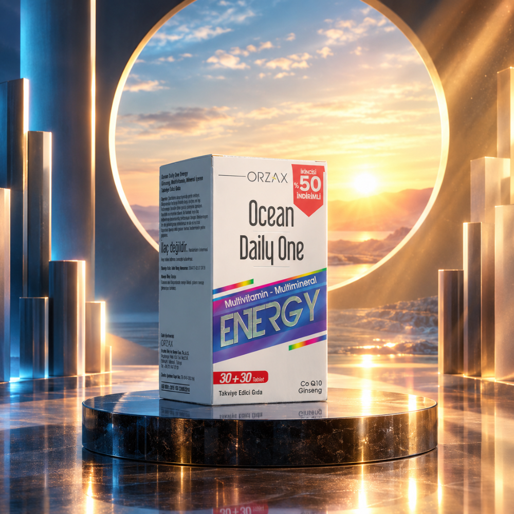 Multivitamin Ocean Daily One Energy – دعم للطاقة والمناعة | 60 قرص