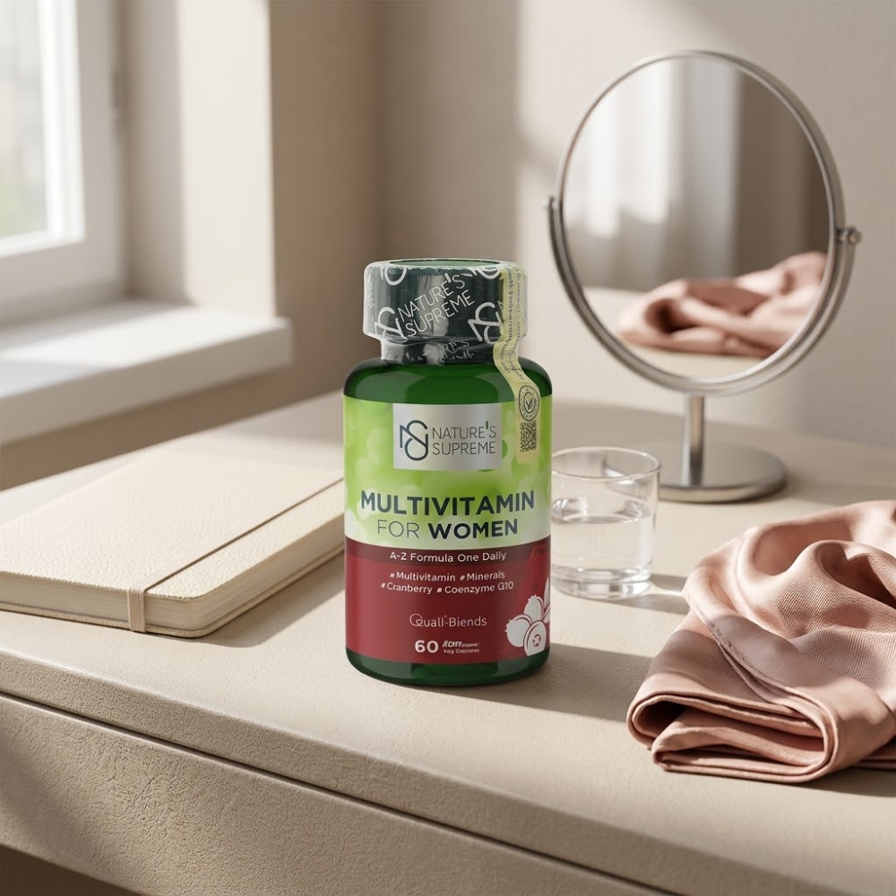 Nature's Supreme مكمل متعدد الفيتامينات للنساء 60 كبسولة