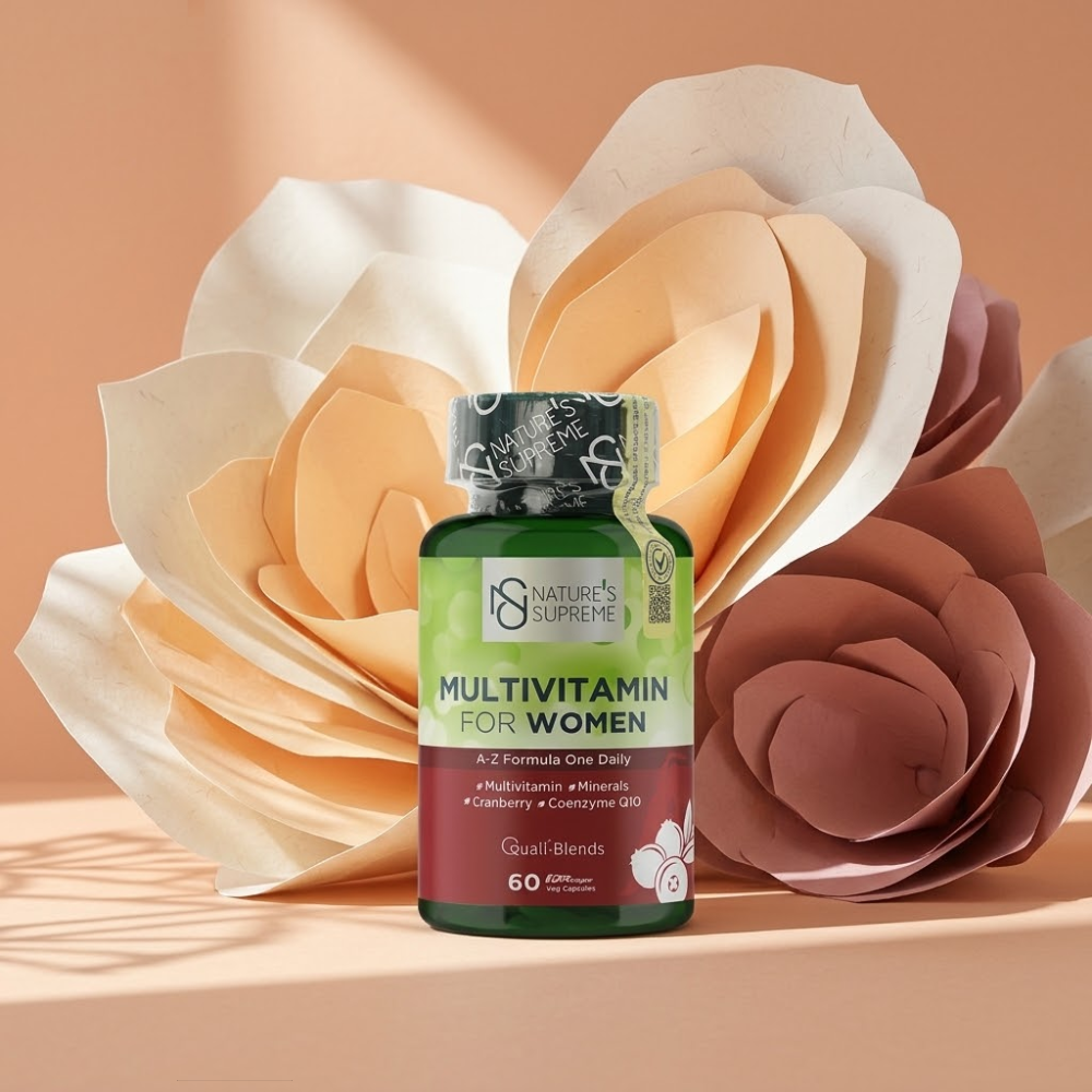 Nature's Supreme مكمل متعدد الفيتامينات للنساء 60 كبسولة