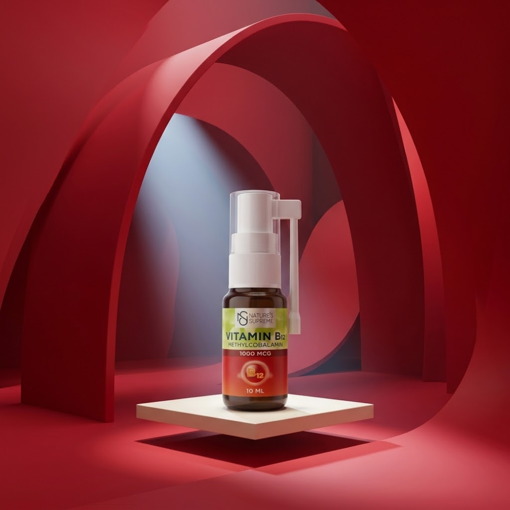 Nature's Supreme سبراي فيتامين B12 1000 مكغ _ 10 مل