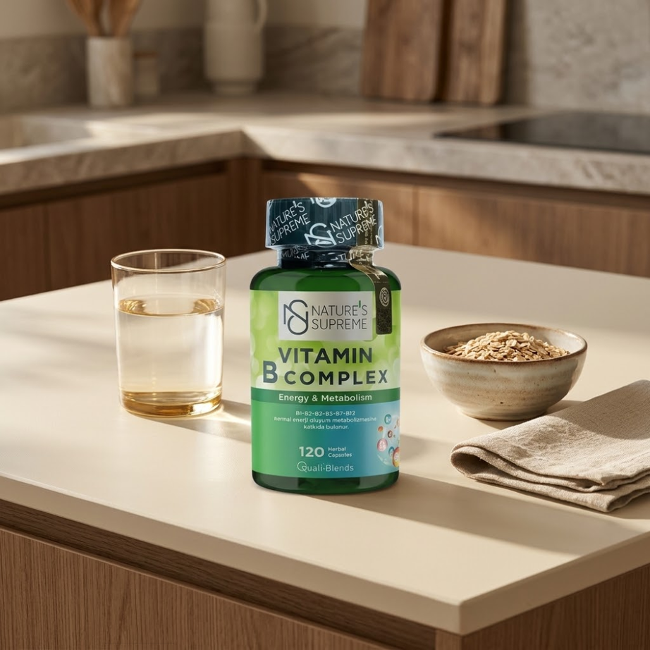 Nature's Supreme فيتامين B Complex 120 كبسولة