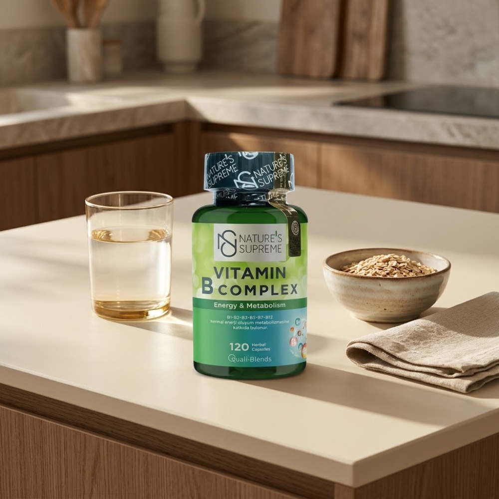 Nature's Supreme فيتامين B Complex 120 كبسولة