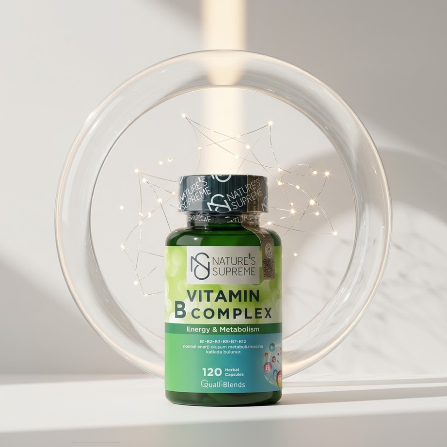 Nature's Supreme فيتامين B Complex 120 كبسولة