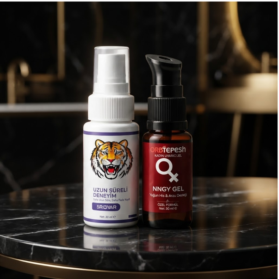 مجموعة ORBIFRESH للزوجين – بخاخ للرجال وجل محفز للنساء