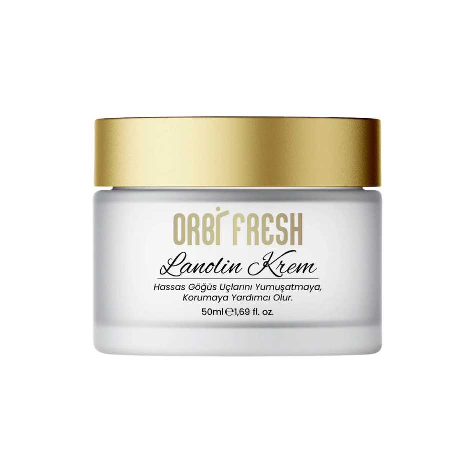 ORBIFRESH كريم اللانولين النقي للعناية بحلمات الثدي 50 مل