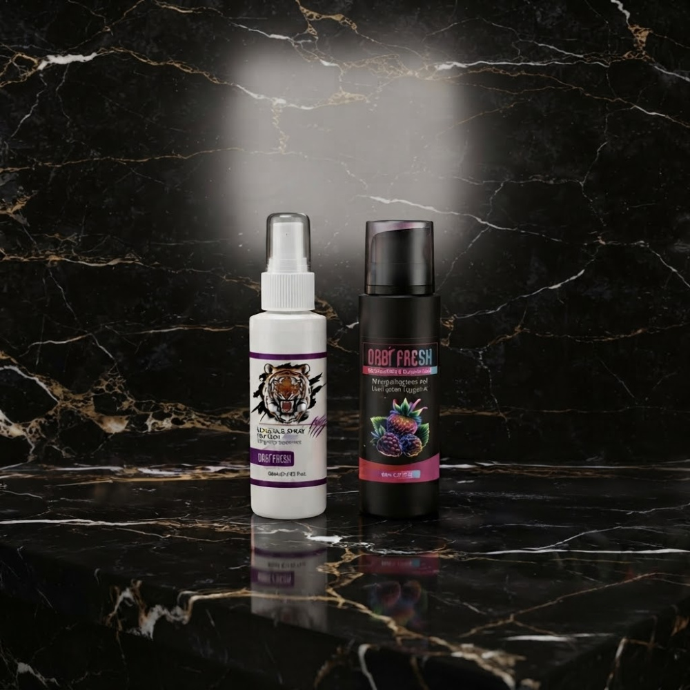 مجموعة ORBIFRESH – بخاخ للرجال مع جل مزلق مائي 60 مل