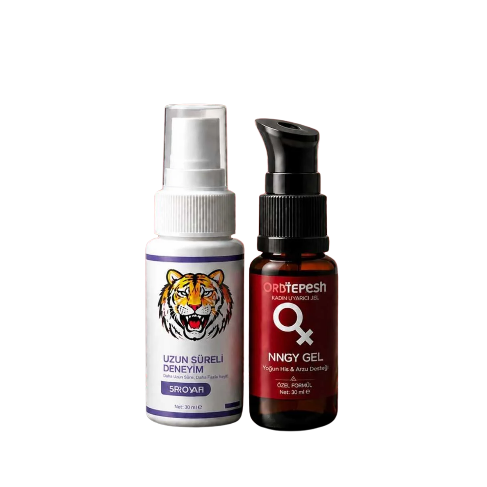 مجموعة ORBIFRESH للزوجين – بخاخ للرجال وجل محفز للنساء