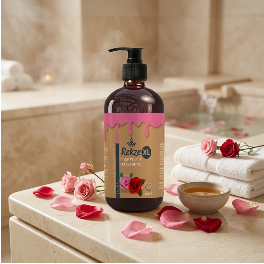 Rekze زيت مساج العطري بالورد 250 مل