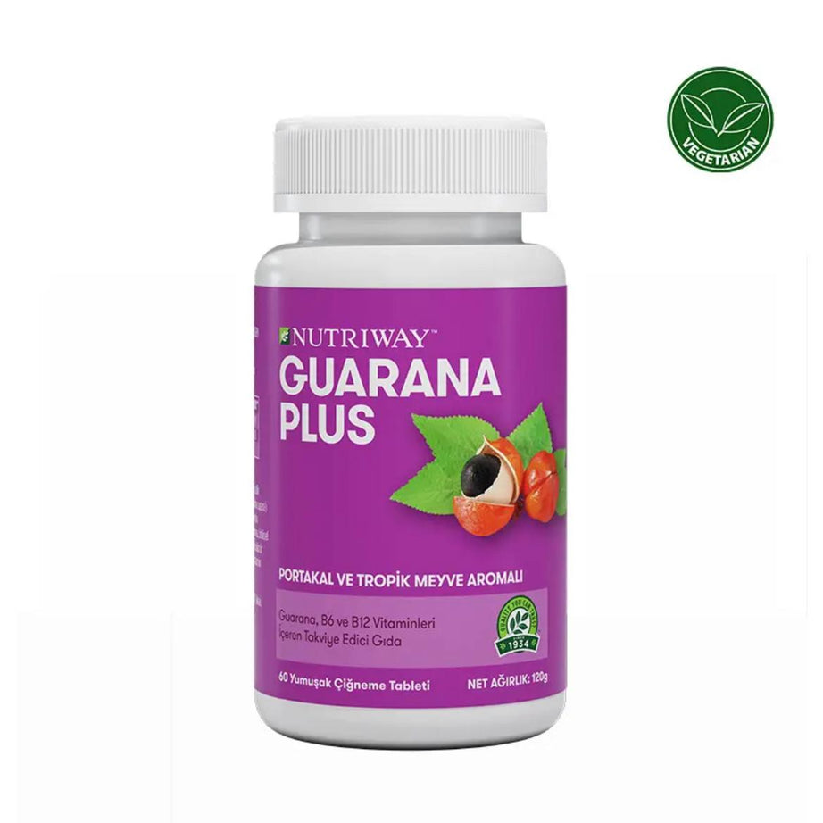 غوارانا بلس من Nutriway – طاقة وتركيز طبيعي مع فيتامينات B6 وB12