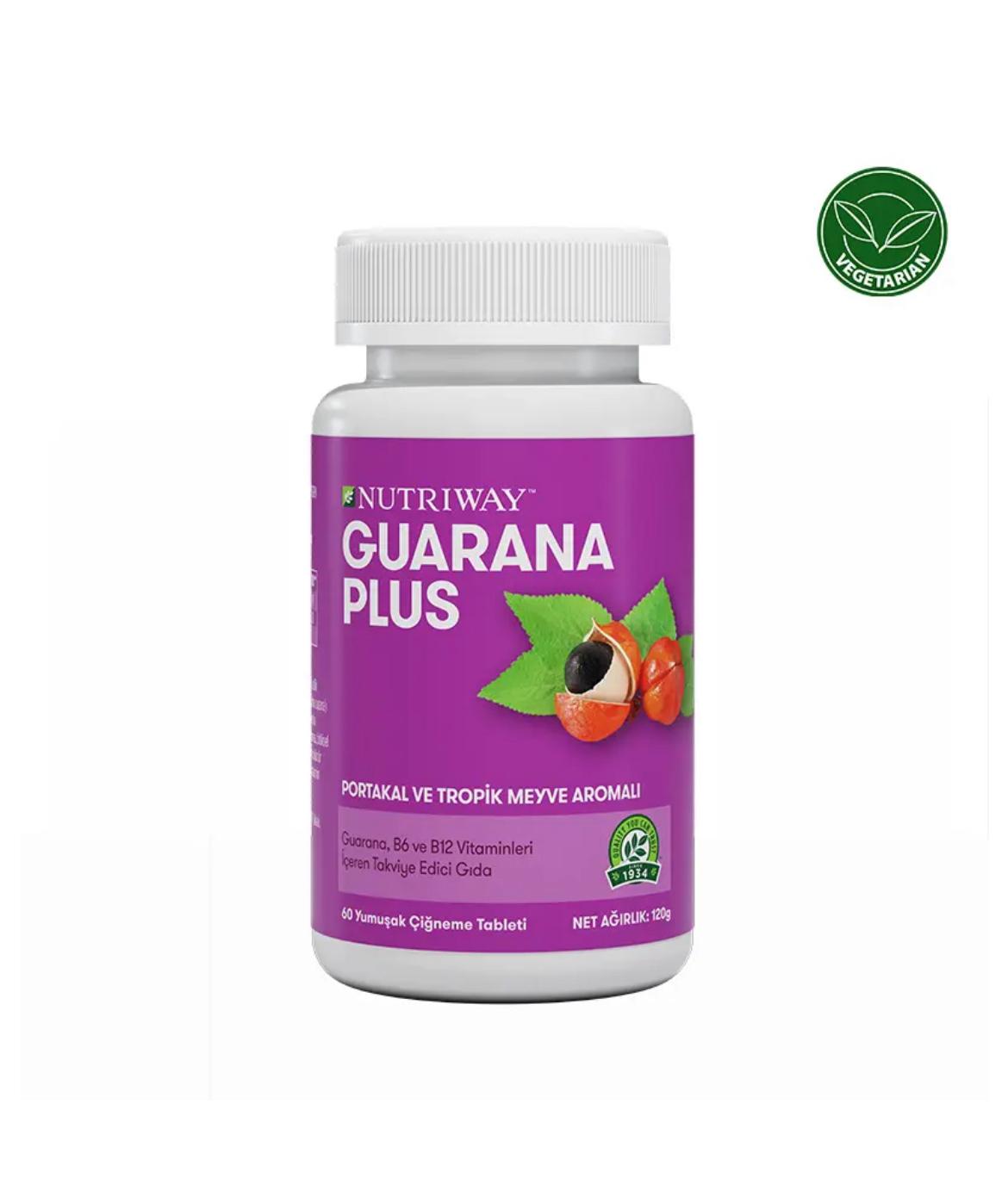 غوارانا بلس من Nutriway – طاقة وتركيز طبيعي مع فيتامينات B6 وB12