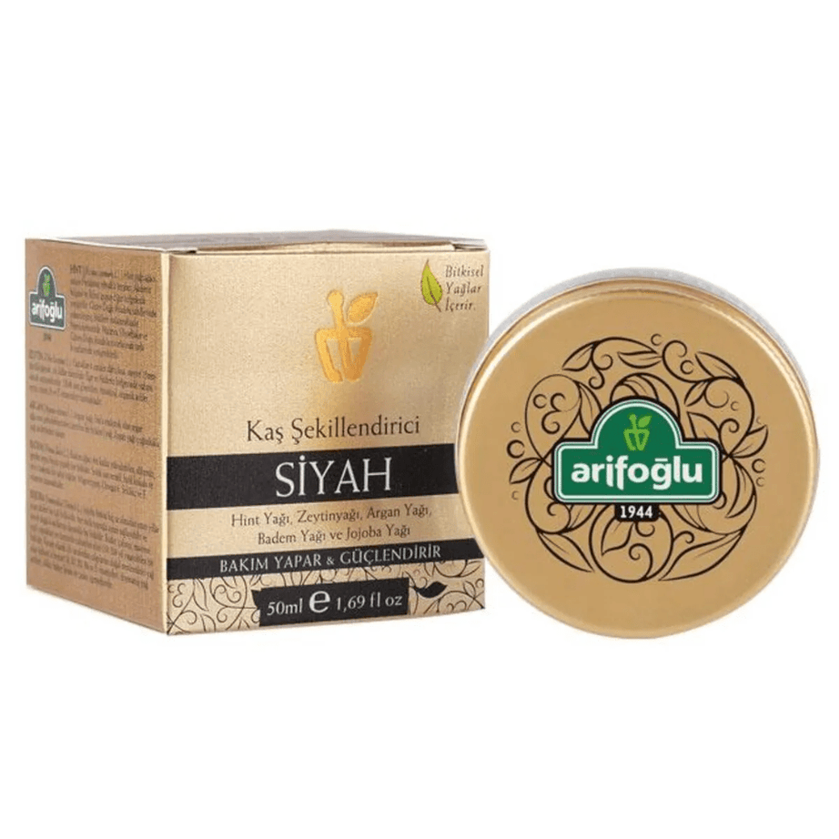 عارف أوغلو جل تثبيت وتغذية وتحديد الحواجب (لون أسود) | 50 مل