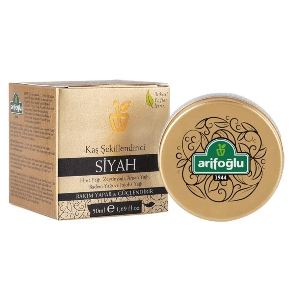 عارف أوغلو جل تثبيت وتغذية وتحديد الحواجب (لون أسود) | 50 مل