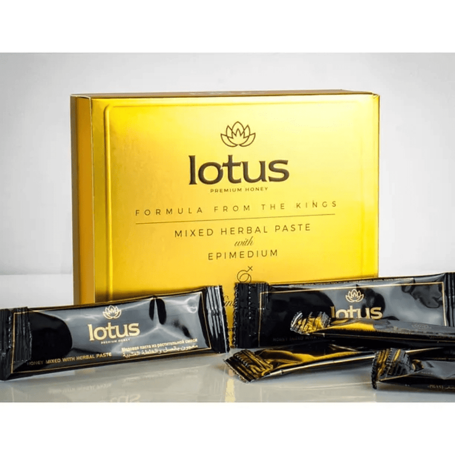 عسل اللوتس ستيك – تركيبة قوية لتعزيز الأداء والطاقة (12 ظرف)