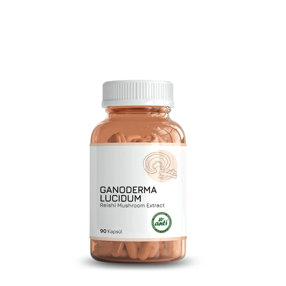 Anti | مستخلص الفطر الريشي - 90 كبسولة | فطر الخلود