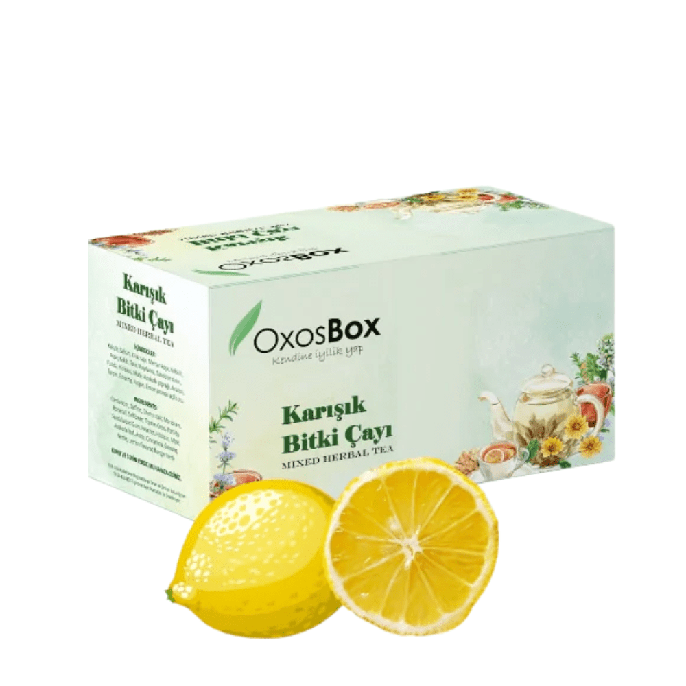 أوكسوس بوكس شاي التنحيف لخسارة الوزن والدهون | 30 ظرف