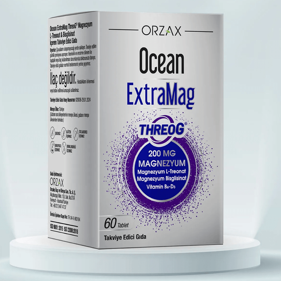 أوشن اكستراماج ثريوج مكمل غذائي مهم للجسم | 60 قرص
