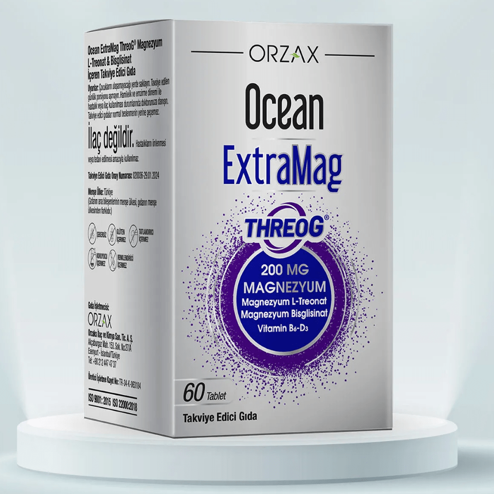 أوشن اكستراماج ثريوج مكمل غذائي مهم للجسم | 60 قرص