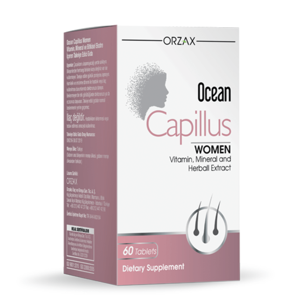 أوشن كابيلوس فيتامين مغذي للشعر للنساء 60 قرص