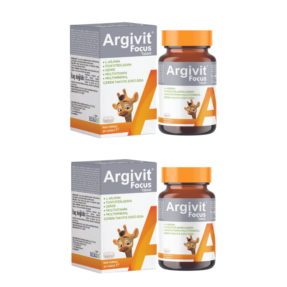 أرجيفيت فوكس للبالغين 30 حبة | المنتج التركي الأصلي قطعتين