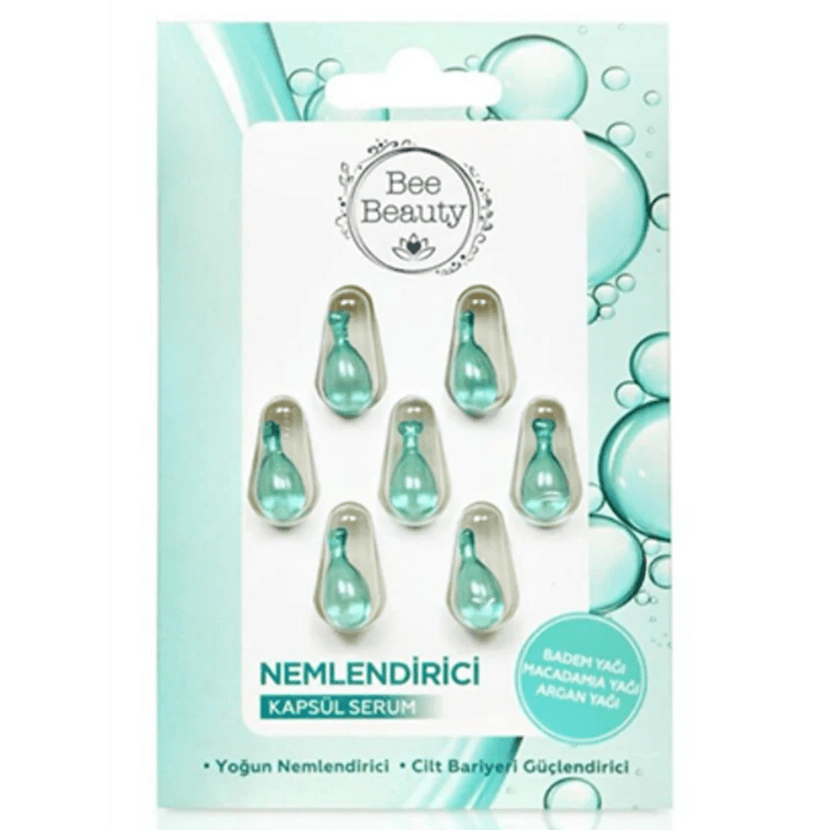 Bee Beauty سيروم كبسولات ترطيب وعناية بالبشرة 7 كبسولات