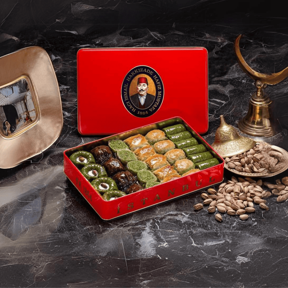 بقلاوة تركية مشكلة بالفستق الفاخر 1300 غرام | حافظ مصطفى