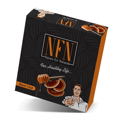 Black Vital | خليط الفطر الريشي والعسل الملكي