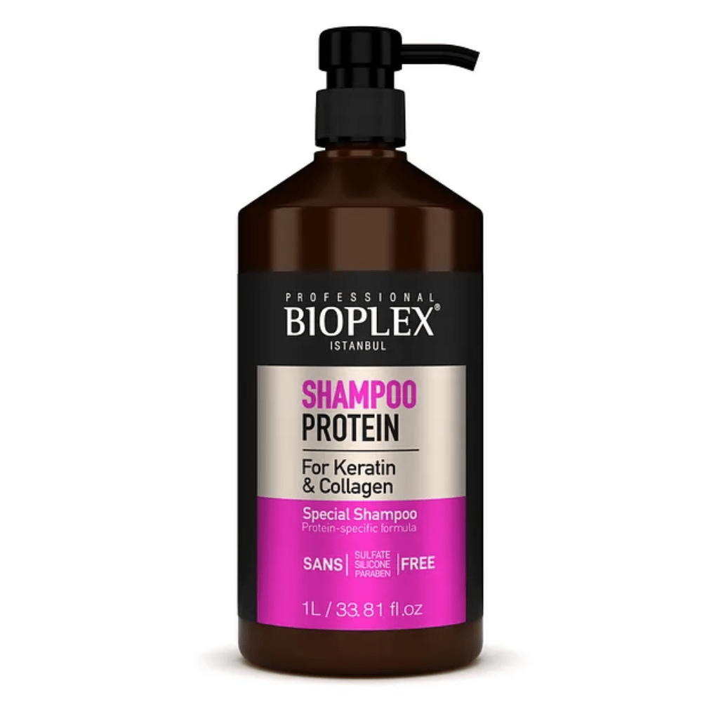 بيوبليكس شامبو البروتين والكولاجين والكيراتين للعناية بالشعر 1000 مل