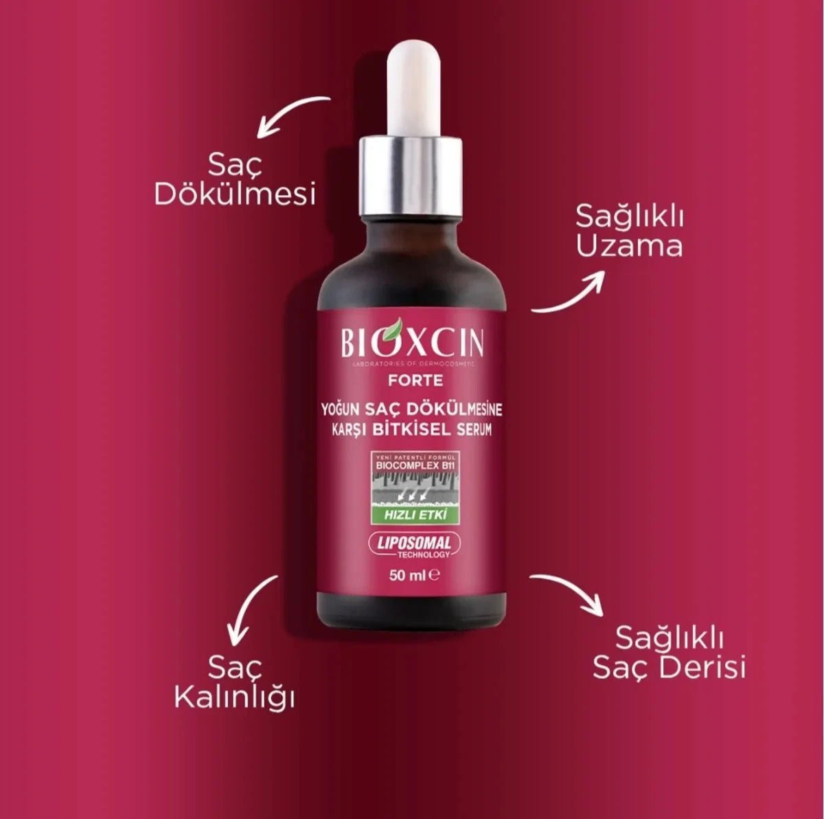 بيوكسين سيروم ضد تساقط الشعر 50 مل