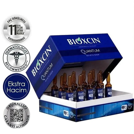 بيوكسين سيروم للعناية بالشعر وتساقطه | 15 أمبولة حجم 6 مل