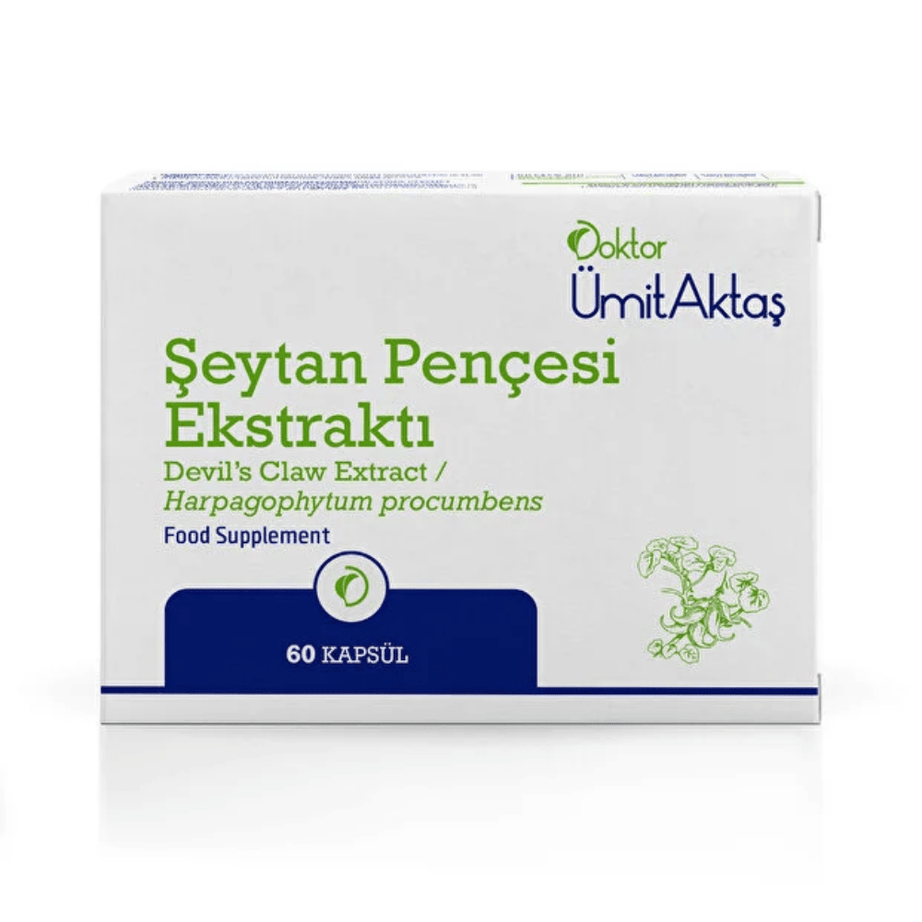 د. أوميت أكتاش مكمل مخلب الشيطان لدعم صحة المفاصل بشكل طبيعي